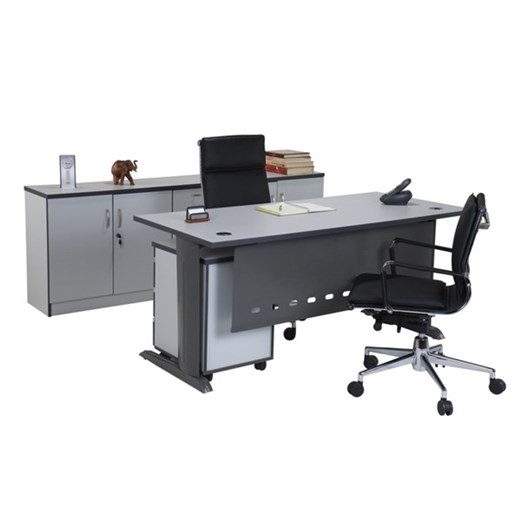 Meja Kantor Aditech MS 03 (160CM) - Tanpa Laci