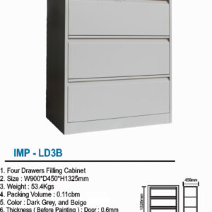 Filling Cabinet Importa IMP LD3B