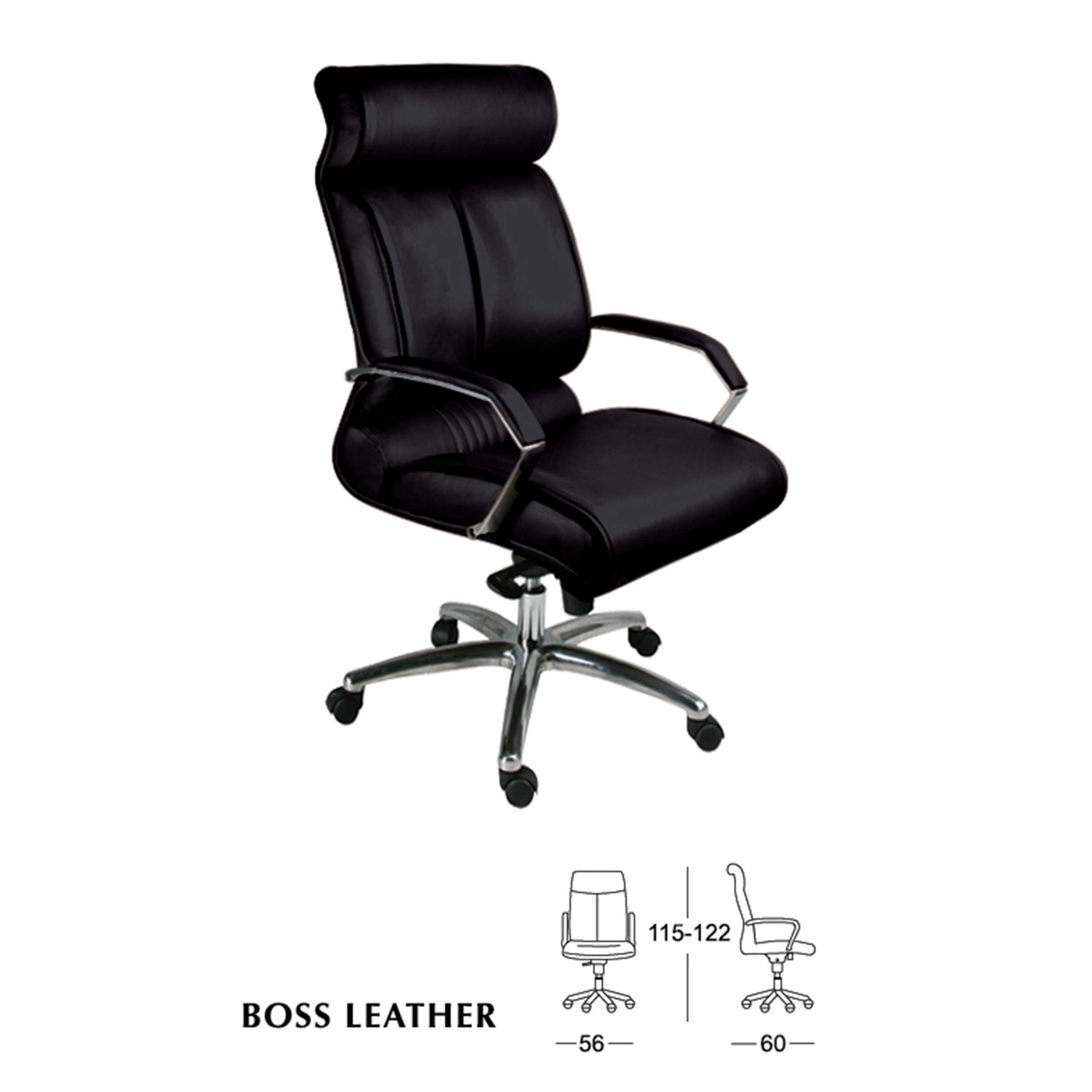 Kursi Kantor Direktur Subaru Boss Leather