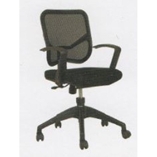 Kursi Staff Kantor Chairman SC 2208 (Black Mesh)