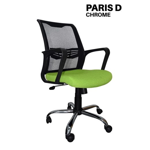 Kursi Kantor Staff Uno Paris D Chrome (Oscar/Fabric)