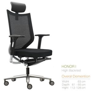 Kursi Kantor Inviti HONOR I (High Backrest)