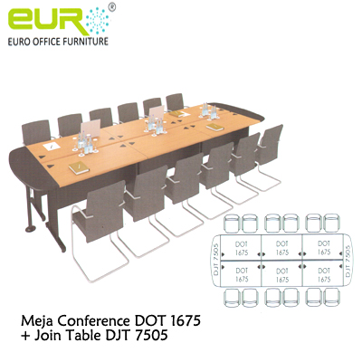 Meja Euro Conference - DOT 1675 - Join Table DJT 7505