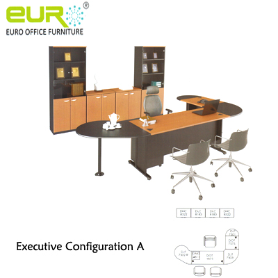 Meja Euro Executive - Configuration A