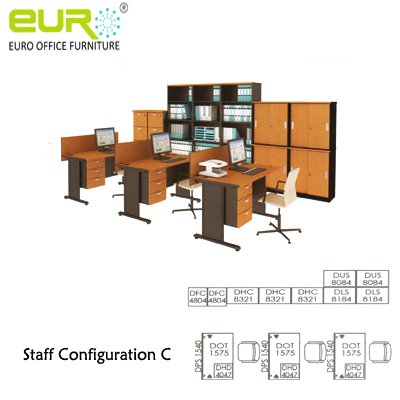 Meja Euro - Staff Configuration C