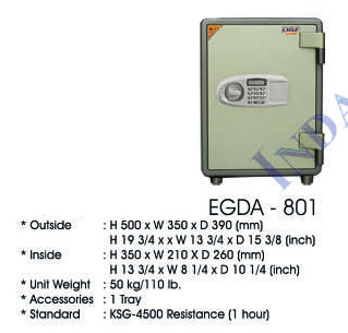 Brankas Indachi EGDA-801