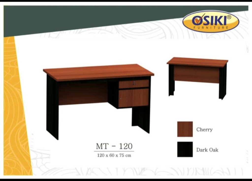 Meja Kantor Osiki MT 120